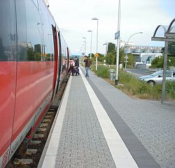 Neuer Fahrplan ohne große Änderungen - Bahnhof Monzingen